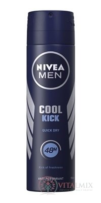 NIVEA MEN Anti-perspirant COOL KICK sprej, 48H 1x150 ml
