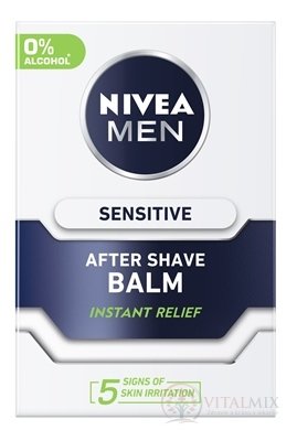 NIVEA MEN Balzam po holení SENSITIVE pre citlivú pleť 1x100 ml