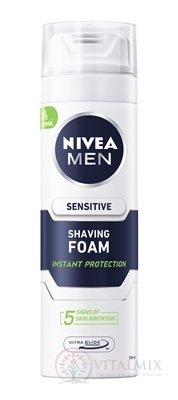 NIVEA MEN Pena na holenie SENSITIVE pre citlivú pleť 1x200 ml