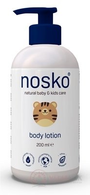 nosko body lotion detské hydratačné telové mlieko 1x200 ml