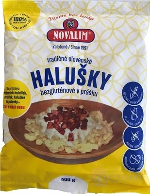 NOVALIM Halušky bezgluténové v prášku plv 1x300 g