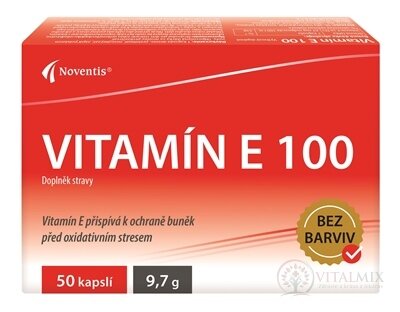 Noventis Vitamín E 100 cps 1x50 ks