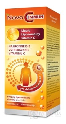 NOVO C IMMUN Lipozomálny vitamín C tekutý 1x136 ml