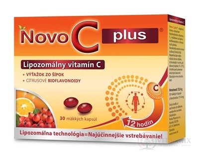 NOVO C PLUS Lipozomálny vitamín C cps 1x30