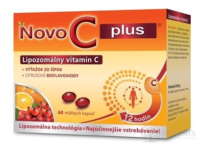 NOVO C PLUS Lipozomálny vitamín C cps 1x60