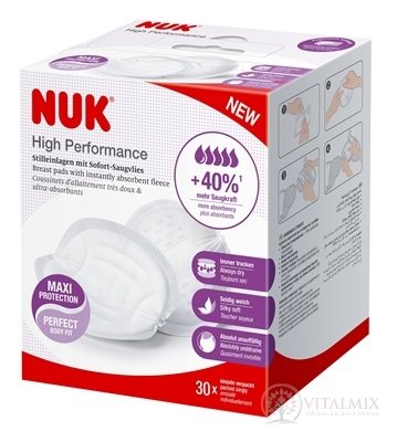 NUK High Performance Prsné vankúšiky pre dojčiace mamičky 1x30 ks