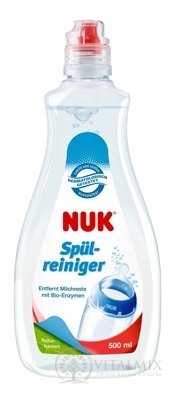 NUK UMÝVACÍ PROSTRIEDOK na fľaše a cumlíky špeciálne na čistenie a umývanie výrobkov pre deti (10750063) (inov.2016) 1x500 ml