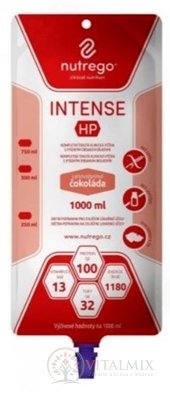 Nutrego INTENSE HP s príchuťou neutral tekutá výživa, sondová 6x1000 ml