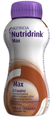 Nutridrink Max s čokoládovou príchuťou 4x300 ml (1200 ml)