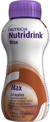 Nutridrink Max s čokoládovou príchuťou (inov.2021) 4x300 ml (1200 ml)