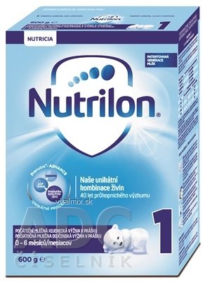 Nutrilon 1 BiB počiatočná mliečna dojčenská výživa v prášku (0-6 mesiacov) 1x600 g