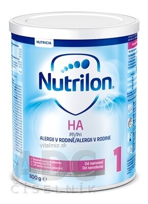 Nutrilon 1 HA mliečna výživa v prášku (od narodenia) 1x800 g