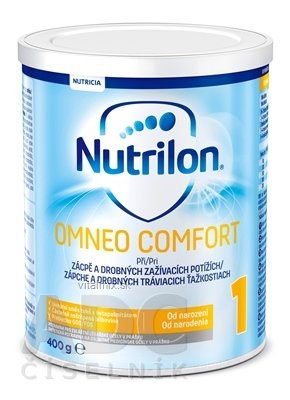 Nutrilon 1 OMNEO COMFORT mliečna výživa v prášku (od narodenia) 1x400 g