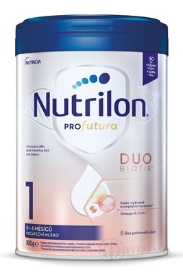 Nutrilon 1 Profutura DUOBIOTIK počiatočná dojčenská výživa (0-6 mesiacov) 1x800 g