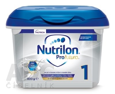 Nutrilon 1 ProFutura Nová počiatočná dojčenská mliečna výživa v prášku (0-6 mesiacov) (inov.2019) 1x800 g