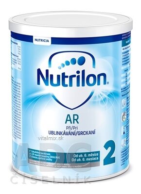 Nutrilon 2 AR mliečna výživa v prášku (od ukonč. 6. mesiaca) 1x800 g