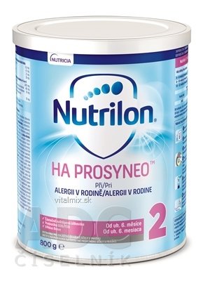 Nutrilon 2 HA PROSYNEO mliečna výživa v prášku 1x800g