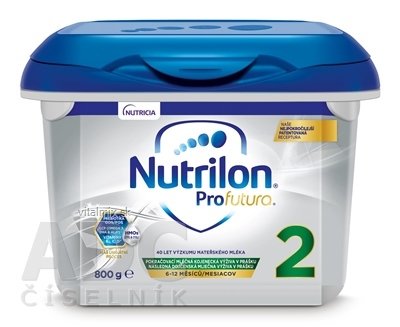 Nutrilon 2 ProFutura Nová následná mliečna dojčenská výživa v prášku (6-12 mesiacov) (inov.2019) 1x800 g