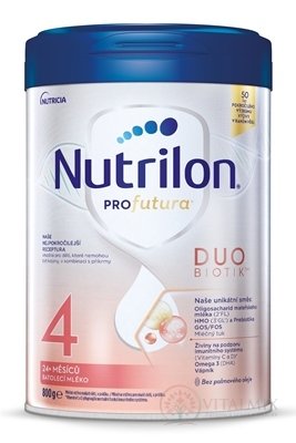 Nutrilon 4 Profutura DUOBIOTIK batoľacie mlieko (24+ mesiacov) 1x800 g
