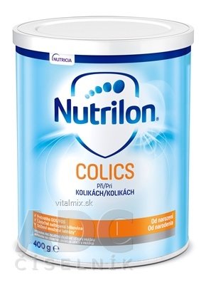 Nutrilon COLICS mliečna výživa v prášku (od narodenia) (inov. 2019) 1x400 g