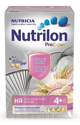 Nutrilon ProExpert HA mliečna kaša ryžová (od ukonč. 4. mesiaca) 1x225 g