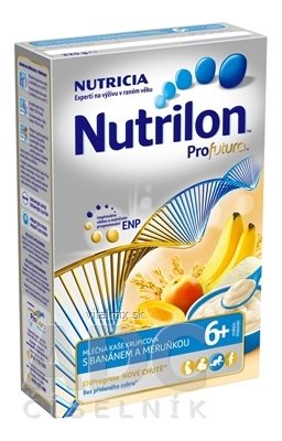 Nutrilon Profutura obilno-mliečna kaša krupicová s banánom a marhuľou (od ukonč. 6. mesiaca) 1x225 g