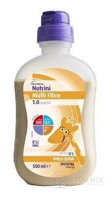 Nutrini Multi Fibre tekutá výživa (od 1 do 6. rokov) 12x500 ml