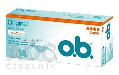 o.b. Original Super hygienické tampóny 1x16 ks