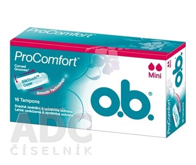 o.b. ProComfort Mini hygienické tampóny 1x16 ks