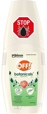 OFF! Botanicals rozprašovač repelent, na rastlinnej báze 1x100 ml