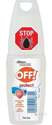 OFF! Protect rozprašovač repelent (inov.2021) 1x100 ml