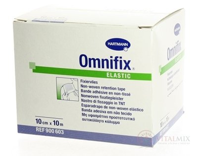 OMNIFIX ELASTIC hypoalergénna náplasť fixačná z netkaného textilu (10cmx10m) 1x1 ks