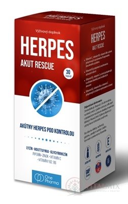 OnePharma HERPES AKUT RESCUE cps 1x30 ks