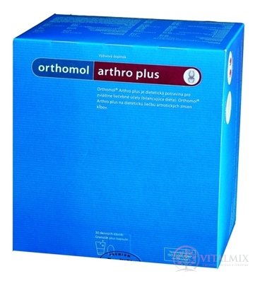 Orthomol ARTHRO plus granulát+kapsuly vo vrecku, 30 denných dávok, 1x1 set