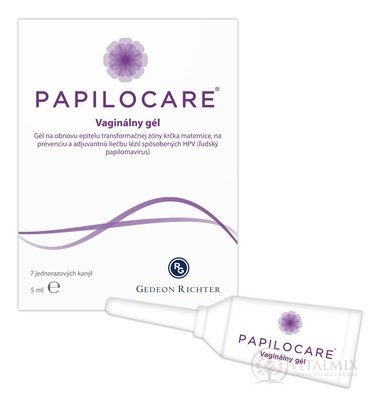 PAPILOCARE vaginálny gél 7x5 ml