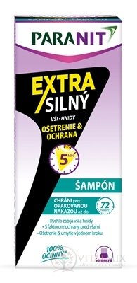 PARANIT EXTRA SILNÝ ŠAMPÓN šampón 100 ml + hrebeň (inov. 2022), 1x1 set