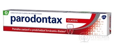 Parodontax Classic zubná pasta (inov. 2023) 1x75 ml
