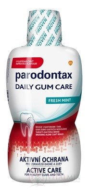 Parodontax DAILY GUM CARE FRESH MINT ústna voda 1x500 ml