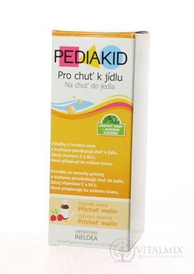 PEDIAKID Na chuť do jedla sirup 1x125 ml