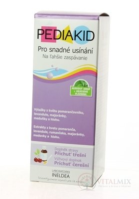 PEDIAKID Na ľahšie zaspávanie sirup 1x125 ml