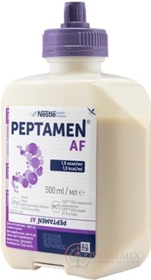 PEPTAMEN AF sol (enterálna výživa) 12x500 ml (6 l)