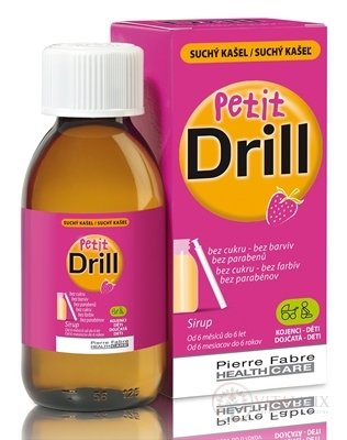 Petit Drill sirup na suchý kašeľ 1x125 ml