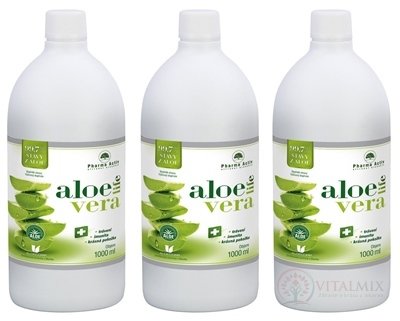 Pharma Activ AloeVeraLife AKCIA šťava z aloe 99,7% (2+1 zadarmo) 3x1000 ml (3000 ml)