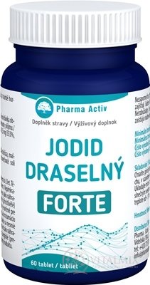 Pharma Activ JODID DRASELNÝ FORTE tbl 1x60 ks