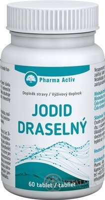 Pharma Activ Jodid Draselný tbl 1x60 ks