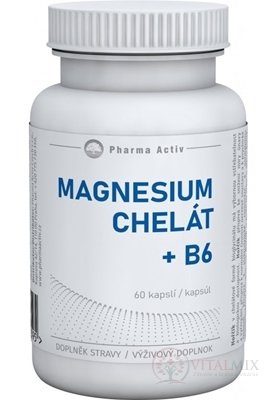Pharma Activ MAGNESIUM CHELÁT + B6 cps 1x60 ks