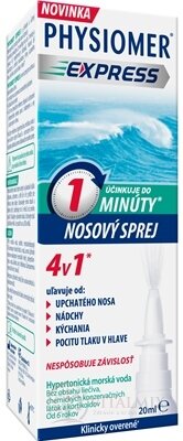 PHYSIOMER EXPRESS hypertonický nosný sprej 1x20 ml