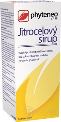 Phyteneo Skorocelový sirup bez cukru 1x250 ml