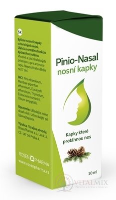 Pinio-Nasal nosné kvapky 1x10 ml