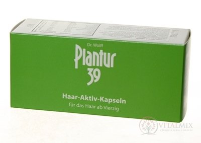 Plantur 39 Aktívne kapsule cps 1x60 ks